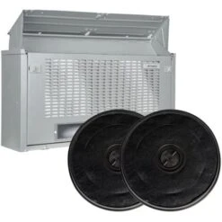 Cappa Aspirante Faber 152 Lg A60 Sottopensile Grigia Da 60 Cm 190 M3/h - Con 2 Filtri Carbone -Fornello Italia 11475959 3