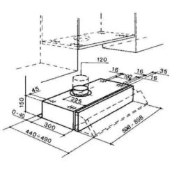Cappa Aspirante Faber 152 Lg A60 Sottopensile Grigia Da 60 Cm 190 M3/h - Con 2 Filtri Carbone -Fornello Italia 11475959 4