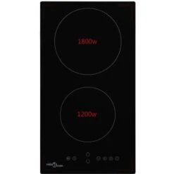 Piano Cottura In Ceramica Con 2 Zone E Controlli Touch 3000 W VidaXL -Fornello Italia 13224773 2