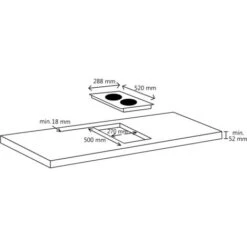 Piano Cottura In Ceramica Con 2 Zone E Controlli Touch 3000 W VidaXL -Fornello Italia 13224773 5