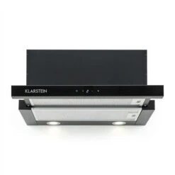 Klarstein Vinea Cappa Aspirante Ad Incasso A Schermo Piatto 60 Cm Nero -Fornello Italia 13295965 2