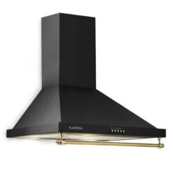 Klarstein Montblanc 60 - Cappa Aspirante, 610 M³/h, 165 W, 2 X 1,5 W, LED, Barra Per Utensili