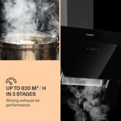 Klarstein Aurica 60 - Cappa Aspirante, 60 Cm, 600 M³/h, LED, Touch, Vetro 10 Klarstein Aurica 60 - Cappa Aspirante, 60 Cm, 600 M³/h, LED, Touch, Vetro -Fornello Italia 13296033 4
