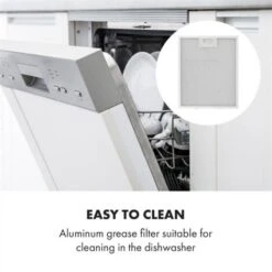 Klarstein Contempo Neo Cappa Sottopensile 60cm 175m³/h Inox Acrilico Nero 11 Klarstein Contempo Neo Cappa Sottopensile 60cm 175m³/h Inox Acrilico Nero -Fornello Italia 13296318 5