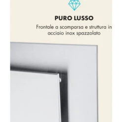 Klarstein Athena - Cappa Aspirante, 60 Cm, Capacità Aspirante: 350 M³/h, LED, Acciaio Inox -Fornello Italia 13296545 5