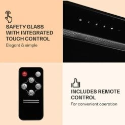 Klarstein Remy - Cappa A Soffitto, 90 Cm, 619 M³/h, 230 W, 3 Livelli, Telecomando -Fornello Italia 13296787 5