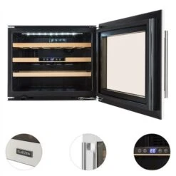 Klarstein Vinsider 24 Built-In Uno Frigorifero Per Vini Da Incasso 24 Bottiglie 57 Litri -Fornello Italia 14061670 3