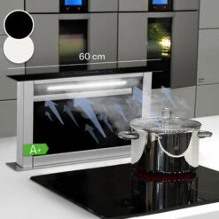 Klarstein Royal Flush Eco Cappa Aspirante, 60 Cm, 576 M³/h, A+
