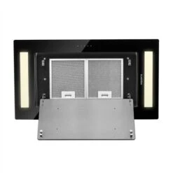 Klarstein Remy Cappa Aspirante Set Di Ricircolo 90 Cm 230W 620m³/h Nero -Fornello Italia 14192814 4