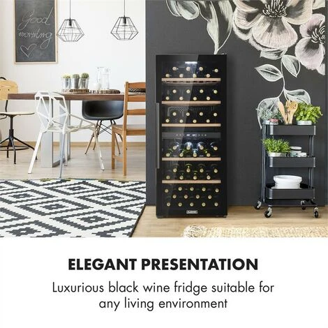 Klarstein Barossa 102 Duo Set Frigo Per Vini 2 Zone 102 Bottiglie Ripiano Per Calici 4 Klarstein Barossa 102 Duo Set Frigo Per Vini 2 Zone 102 Bottiglie Ripiano Per Calici - immagine 2