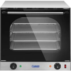 Forno A Convezione Professionale Con Timer E 4 Teglie 2.400 W 230 V Acciaio Inox -Fornello Italia 14899388 3