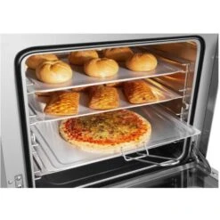 Forno A Convezione Professionale Con Timer E 4 Teglie 2.400 W 230 V Acciaio Inox -Fornello Italia 14899388 5
