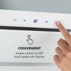 Klarstein Hektor Cappa Aspirante A Incasso 52cm Scarico: 530 M³/h LED Touch Vetro -Fornello Italia 14914829 4