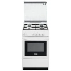 DeLonghi De Longhi SGW 554 GN N Linea Smart Cucina A Gas Libera Installazione Forno A Gas 4 Fuochi Classe Energetica Coperchio In Cristallo 50 Cm Bianco -Fornello Italia 14926703 2
