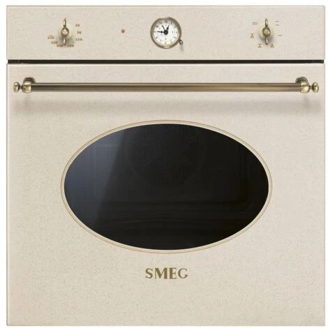 Smeg SF800AVO Forno Elettrico Da Incasso Ventilato Estetica Coloniale Capacita' 70 Litri Classe Energetica A-10% 6 Funzioni 60 Cm Avena 3 Smeg SF800AVO Forno Elettrico Da Incasso Ventilato Estetica Coloniale Capacita' 70 Litri Classe Energetica A-10% 6 Funzioni 60 Cm Avena