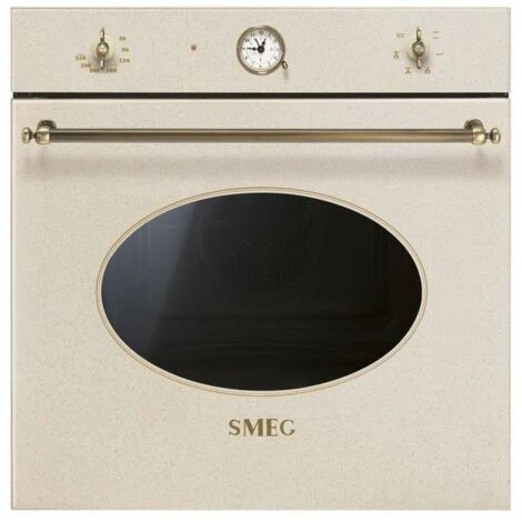Smeg SF800AVO Forno Elettrico Da Incasso Ventilato Estetica Coloniale Capacita' 70 Litri Classe Energetica A-10% 6 Funzioni 60 Cm Avena 4 Smeg SF800AVO Forno Elettrico Da Incasso Ventilato Estetica Coloniale Capacita' 70 Litri Classe Energetica A-10% 6 Funzioni 60 Cm Avena - immagine 2