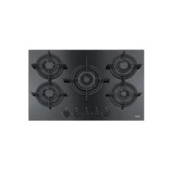 Franke FHCR 755 4G TC HE BK C Piano Cottura A Gas 5 Fuochi 75 Cm Cristallo Griglie In Ghisa 106.0374.283 -Fornello Italia 16505551 3