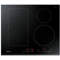 Samsung NZ64K5747BK Piano Cottura A Induzione In Vetroceramica Area Flex Zone Plus Display LED 60 Cm Nero