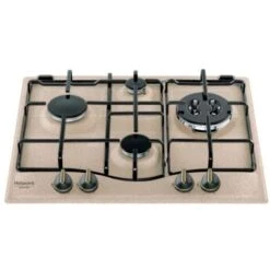 Hotpoint Ariston PCN 640 T (AV) R /HA Piano Cottura A Gas 4 Zone 60 Cm Avena -Fornello Italia 16508046 5