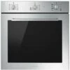 Smeg SF64M3TVX Forno Elettrico Da Incasso Termoventilato Vapor Clean Capacita' 70 Litri 8 Funzioni Classe Energetica A 60 Cm Inox Antimpronta