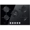 Whirlpool GOA 7523/NB Piano Cottura A Gas 5 Zone Griglie In Ghisa 73 Cm Nero -Fornello Italia 16570744 1
