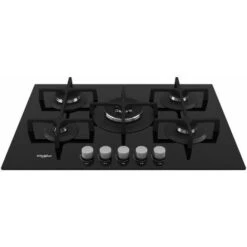 Whirlpool GOA 7523/NB Piano Cottura A Gas 5 Zone Griglie In Ghisa 73 Cm Nero -Fornello Italia 16570744 3