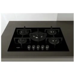 Whirlpool GOA 7523/NB Piano Cottura A Gas 5 Zone Griglie In Ghisa 73 Cm Nero -Fornello Italia 16570744 5