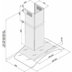 Silverline 3159.9 Cappa A Parete Aspirante Classe Energetica C 3 Velocità Portata 560 Mⁿ/h Inox E Vetro Temperato 90cm 7 Silverline 3159.9 Cappa A Parete Aspirante Classe Energetica C 3 Velocità Portata 560 Mⁿ/h Inox E Vetro Temperato 90cm -Fornello Italia 17687632 3