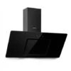Klarstein Sofia 90 Cappa Aspirante 300 M³/h Touch-Control Frontale In Vetro Nero