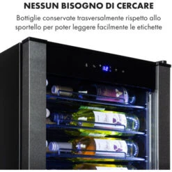 Klarstein Vinomatica 36 Uno - Frigorifero Per Vini, 95 L, Pannello Di Controllo Touch, 85 W, 4-18 °C 9 Klarstein Vinomatica 36 Uno - Frigorifero Per Vini, 95 L, Pannello Di Controllo Touch, 85 W, 4-18 °C -Fornello Italia 22854478 3