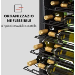 Klarstein Vinomatica 36 Uno - Frigorifero Per Vini, 95 L, Pannello Di Controllo Touch, 85 W, 4-18 °C 10 Klarstein Vinomatica 36 Uno - Frigorifero Per Vini, 95 L, Pannello Di Controllo Touch, 85 W, 4-18 °C -Fornello Italia 22854478 4