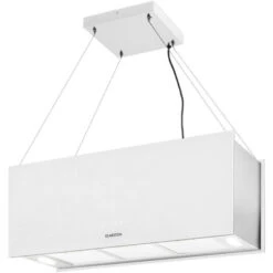 Klarstein Kronleuchter XL Cappa Aspirante A Isola 90cm Ricircolo 590m³/h LED Touch Bianco -Fornello Italia 22854530 4