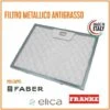 Filtro Cappa Metallico Alluminio Antigrasso 235x189x8 Mm FABER ARISTON ELICA TURBOAIR -Fornello Italia 24635910 1