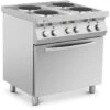 Cucina Elettrica Piano Cottura Elettrico + Forno A Convezione 13.400 W 4 Piastre -Fornello Italia 25980606 1