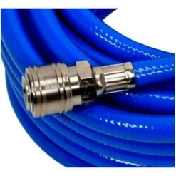 TUBO ARIA COMPRESSA FLESSIBILE PER COMPRESSORE 18 MT RACCORDO RAPIDO 1/4″ -Fornello Italia 27296616 2