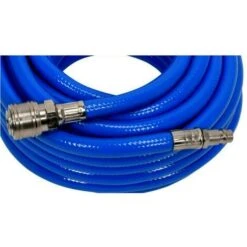 TUBO ARIA COMPRESSA FLESSIBILE PER COMPRESSORE 18 MT RACCORDO RAPIDO 1/4″ -Fornello Italia 27296616 4