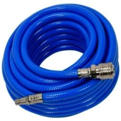 TUBO ARIA COMPRESSA FLESSIBILE PER COMPRESSORE 18 MT RACCORDO RAPIDO 1/4″ -Fornello Italia 27296616 5