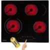 AREBOS Piano Cottura In Vetroceramica 4 Zone Di Cottura 59 Cm 7200W -Fornello Italia 31842315 1