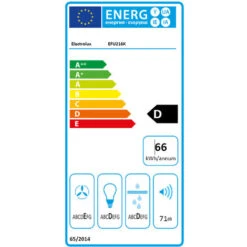 Cappuccio Visiera 60cm 272m3/h Nero - Efu216k - Electrolux -Fornello Italia 35333037 2