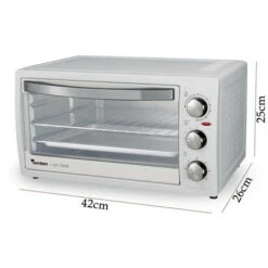 Forno Elettrico 1300W 20L Temperatura Regolabile 230 Inclusi Vassoio Griglia -Fornello Italia 39508112 5