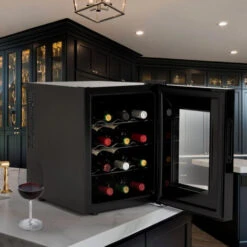 Cantinetta Frigo Per Vino 12 Bottiglie Singola Zona LED Bacchus XII -Fornello Italia 39837429 3