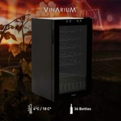 Cantinetta Per Vino Frigo Professionale 36 Bottiglie LED Singola Zona Bacchus XXXVI 10 Cantinetta Per Vino Frigo Professionale 36 Bottiglie LED Singola Zona Bacchus XXXVI -Fornello Italia 39837442 4