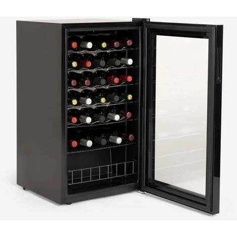 Cantinetta Per Vino Frigo Professionale 36 Bottiglie LED Singola Zona Bacchus XXXVI 7 Cantinetta Per Vino Frigo Professionale 36 Bottiglie LED Singola Zona Bacchus XXXVI - immagine 5