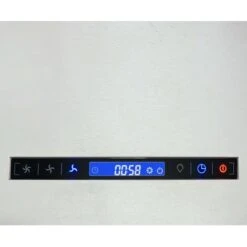 Nova Cappa Da Cucina Ad Isola Sospesa LCD Con Sensore Acciaio Cappa Elegante Vari Dimensioni Dimensioni : 37 Cm -Fornello Italia 42227661 3
