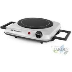 Piano Cottura Portatile In Vetroceramica Orbegozo 1200W. Diametro Superficie Di Cottura: 177mm.