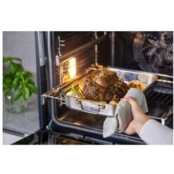 Hisense BSA65226AB Forno Multifunzione Termoventilato Con Aggiunta Vapore 77 Litri 3500W Classe Energetica A Nero -Fornello Italia 45290381 3