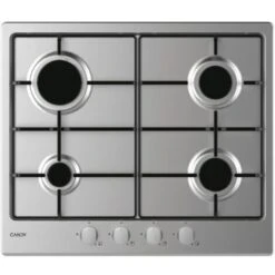 Candy CEL6PBRX Serie Timeless Piano Cottura A Gas 4 Zone 60 Cm Inox