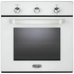 DeLonghi De Longhi SMB 6 ED Linea Soft Forno Elettrico Multifunzione Da Incasso Capacita' 59 Litri Classe Energetica A Contaminuti Fine Cottura 6 Funzioni 60 Cm Vetro Bianco
