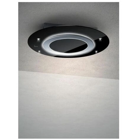 Baraldi 01CMTFR090STB90 Cappa A Soffitto Comet Free Classe Energetica A 4 Velocita' Comandi Da Remoto Con Telecomando 90 Cm Nero/Inox 3 Baraldi 01CMTFR090STB90 Cappa A Soffitto Comet Free Classe Energetica A 4 Velocita' Comandi Da Remoto Con Telecomando 90 Cm Nero/Inox