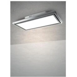 Baraldi 01FLEFR120STW90 Cappa Da Soffitto Flexia Free Classe Energetica A 4 Velocita' Comandi Da Remoto Con Telecomando E Smartphone 120 Cm Bianco/Inox